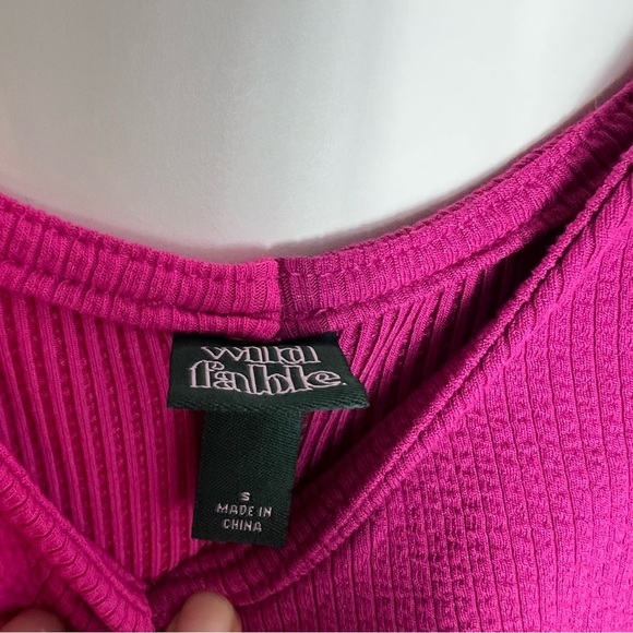 NWT Wild Fable Two Tone Tank top Pink Size Small - Picture 6 of 10